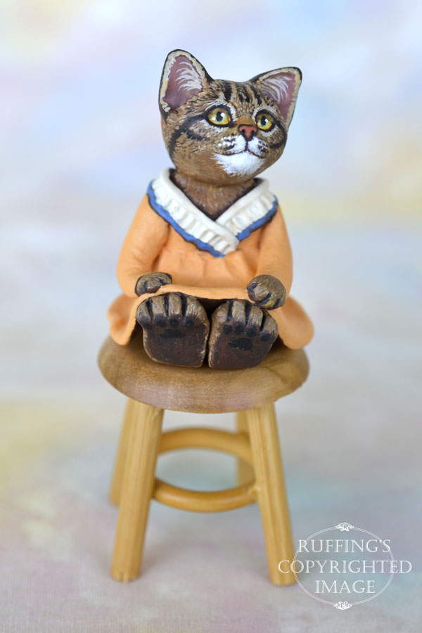 tabby cat doll