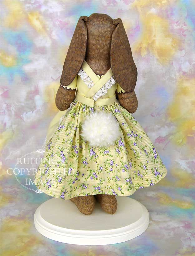 Beatrice and Beulah Original One of a kind Lop Bunny Rabbit Folk