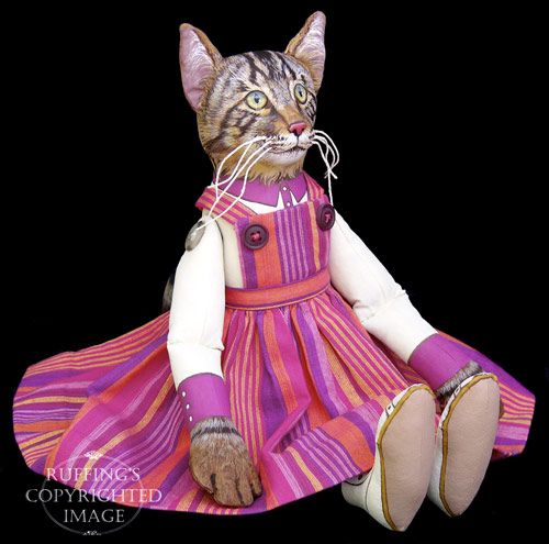 tabby cat doll