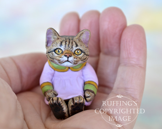 tabby cat doll