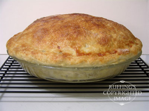 Elizabeth's homemade apple pie