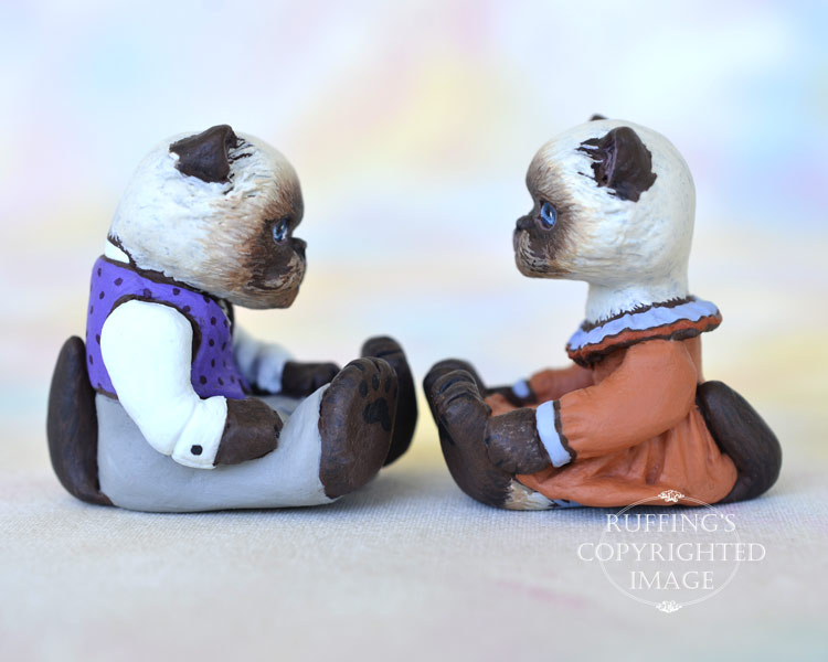 Miniature Original Himalayan Cat Art Doll Kitten Figurine, Maura by Max  Bailey - Ruffing's Artist Dolls and Toys