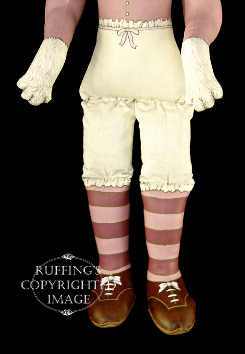 Lila Lovebunny, Original One-of-a-kind Bunny Rabbit Folk Art Doll by Max Bailey