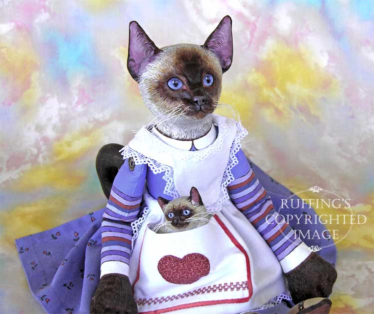 siamese cat doll