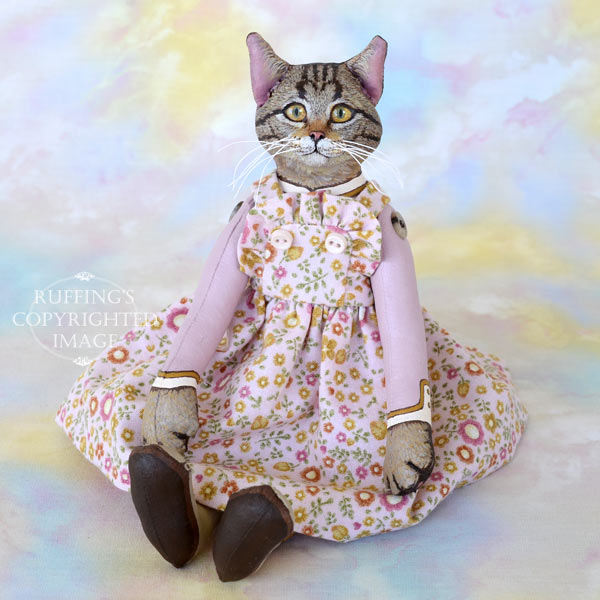 tabby cat doll