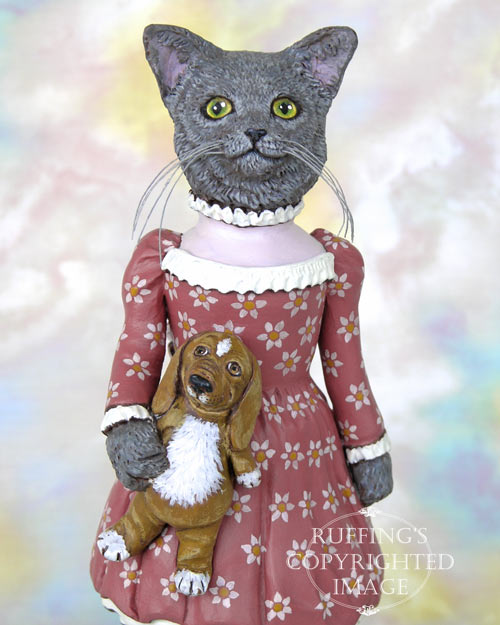 russian blue cat stuffed animal