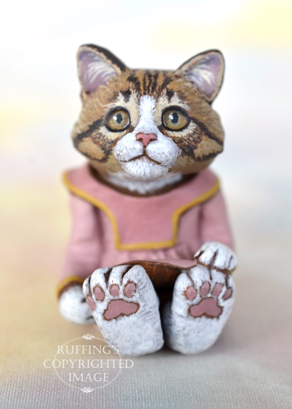 cat art doll