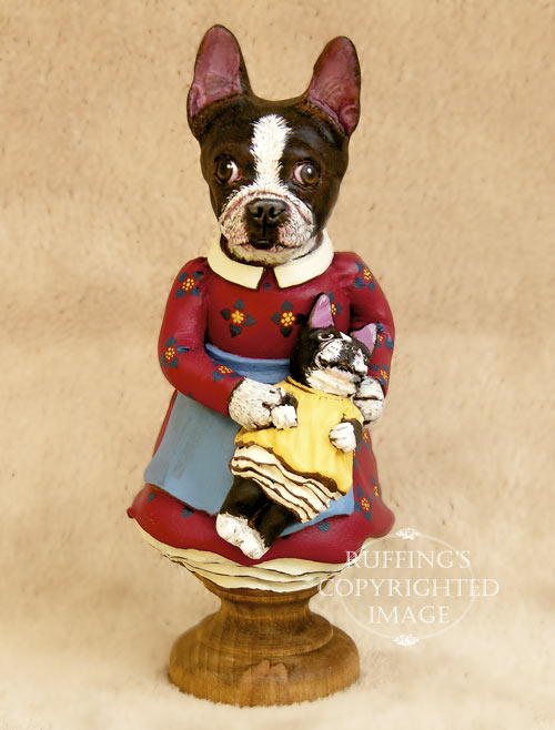 boston terrier doll