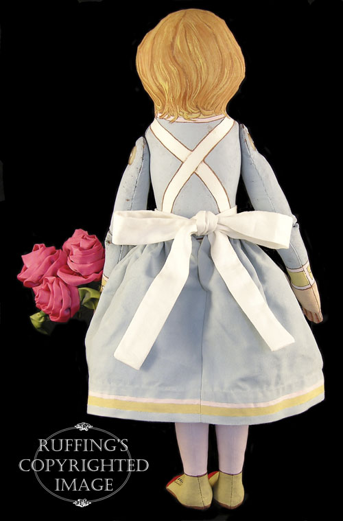 Rosie, Original One-of-a-kind Folk Art Doll by Max Bailey