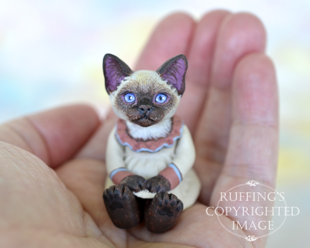 siamese cat doll