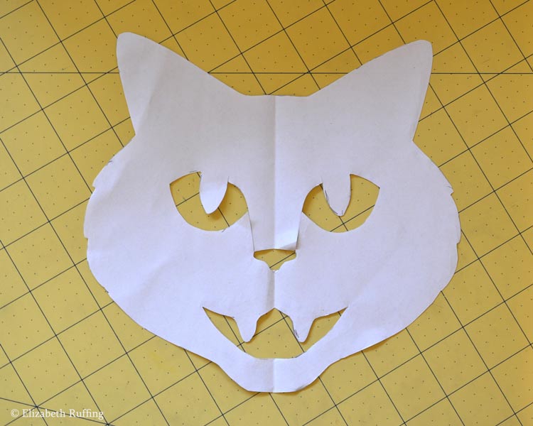 Halloween cat pumpkin by Elizabeth Ruffing