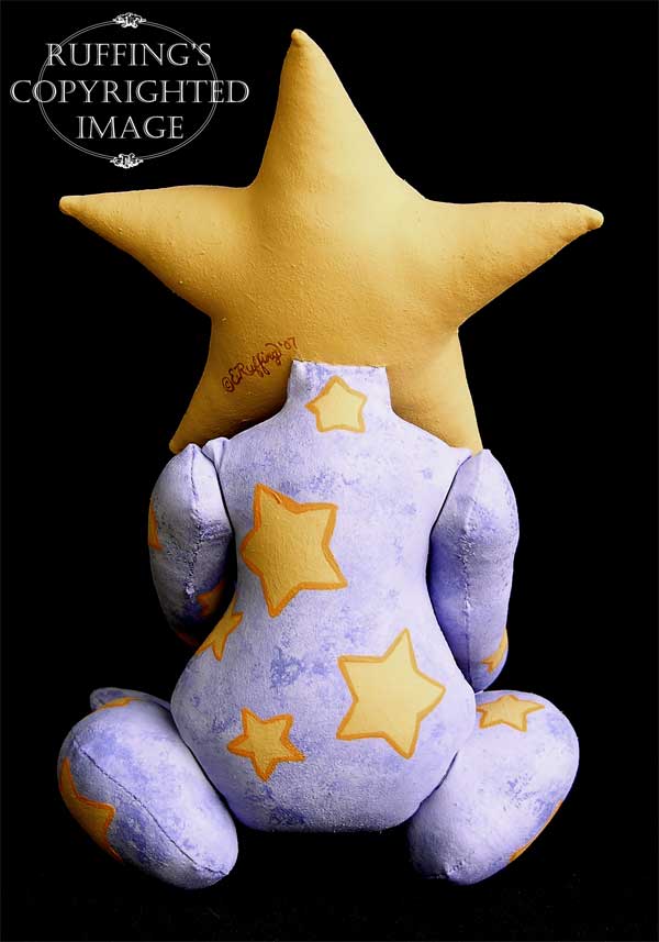 Leah the Star Baby, Original One-of-a-kind Art Doll by Elizabeth Ruffing