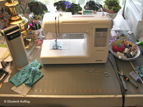 Using my Kenmore sewing machine